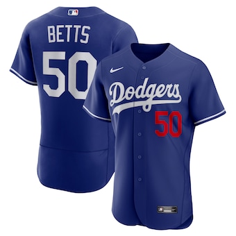 mens nike mookie betts royal los angeles dodgers alternate a